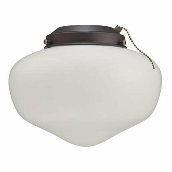 Brilliantbulb LED Schoolhouse Ceiling Fan Light Kit, Damp Location BR949223
